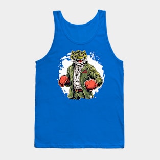 boxer crocodile Tank Top